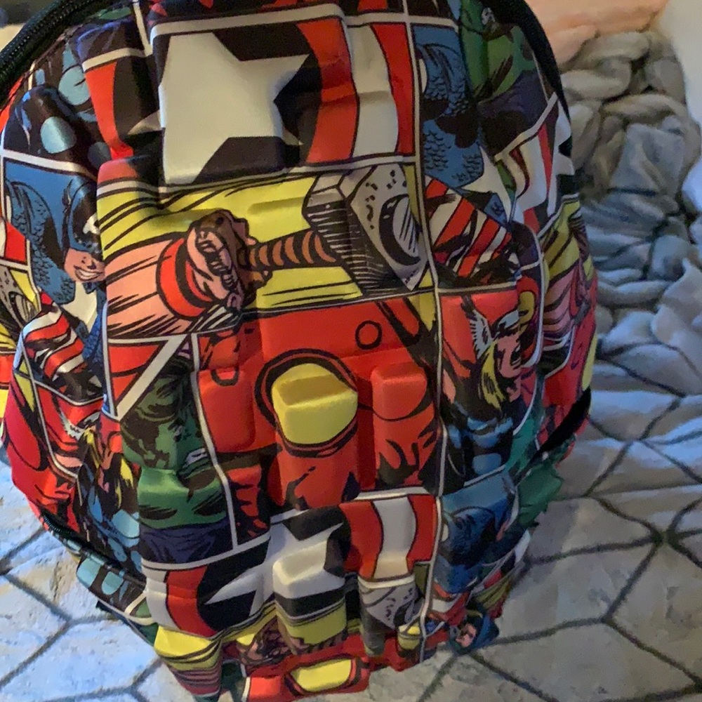 Marvel mad pax book bag